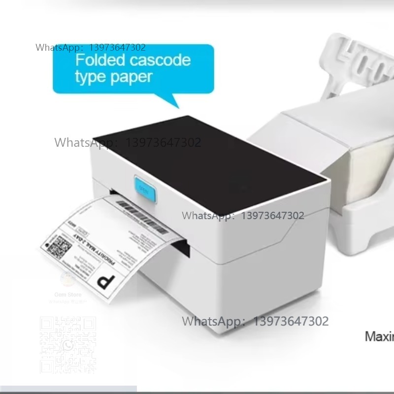 Label Printer - Impressora térmica de etiquetas adesivas USB