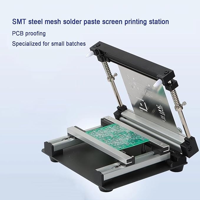 Commercial Book Printing Machines - Impressora de Estêncil SMT 10x10cm Manual