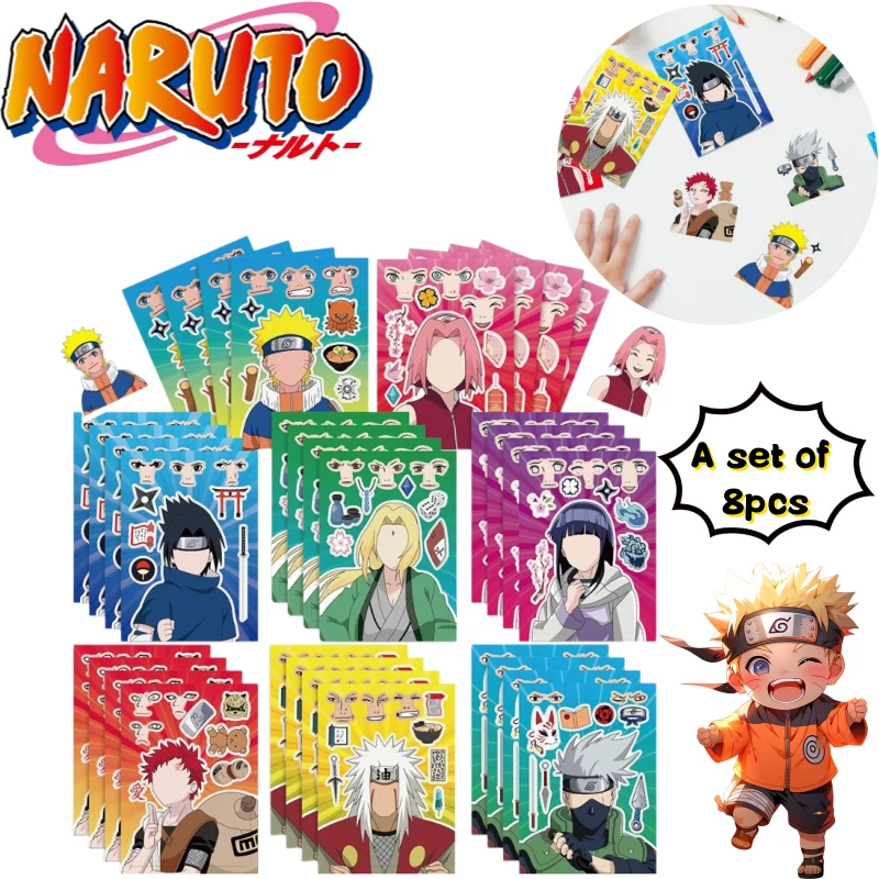Printer Paper - Adesivos de Naruto Uzumaki e Naruto