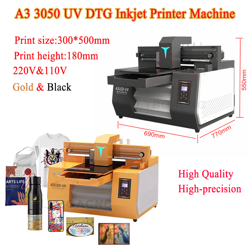 Photo Printer - Impressora UV DTG LYBGA de Alta