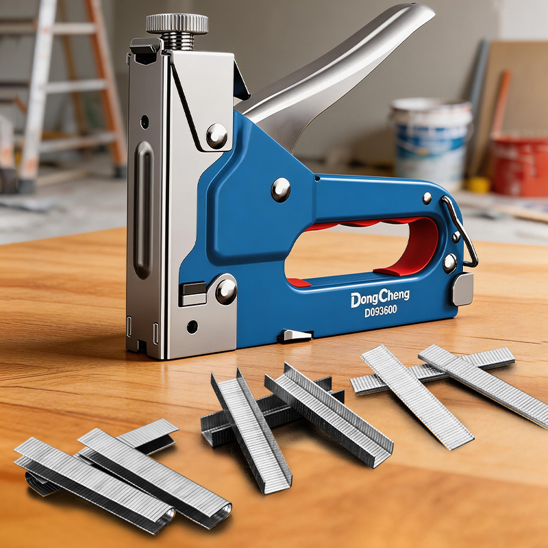Stapler Heavy Duty - Pistola de Pregos 3 em 1