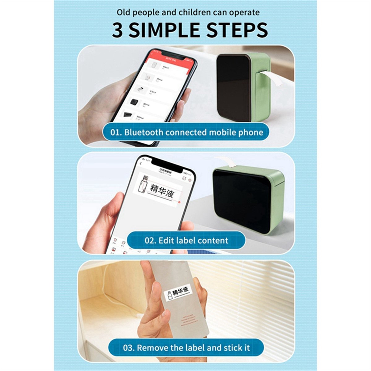 Compatível com Impressora de E - Label Maker avaliação e preço