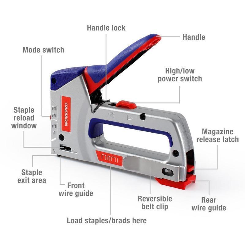 Pistola de Grampos 4 em 1 de A - Stapler Heavy Duty avaliação e preço