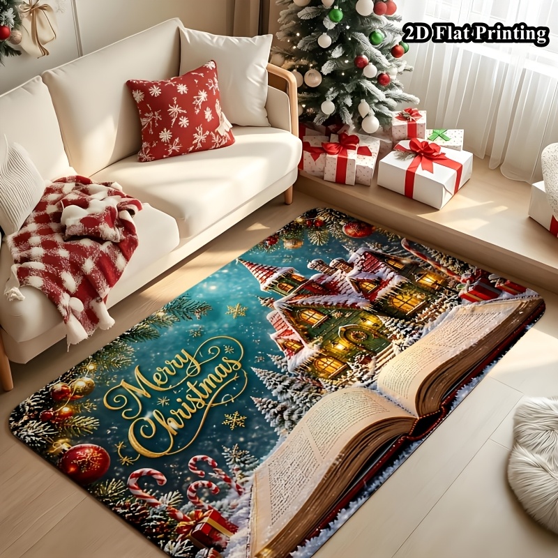 1 unidade de tapete de Natal 2 - Commercial Book Printing Machines avaliação e preço