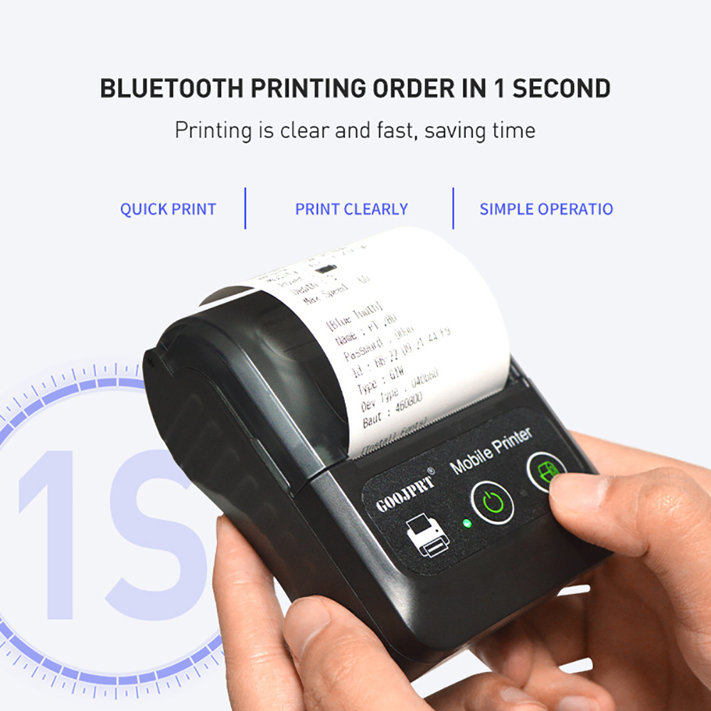 Mini impressora térmica portát - Commercial Book Printing Machines avaliação e preço