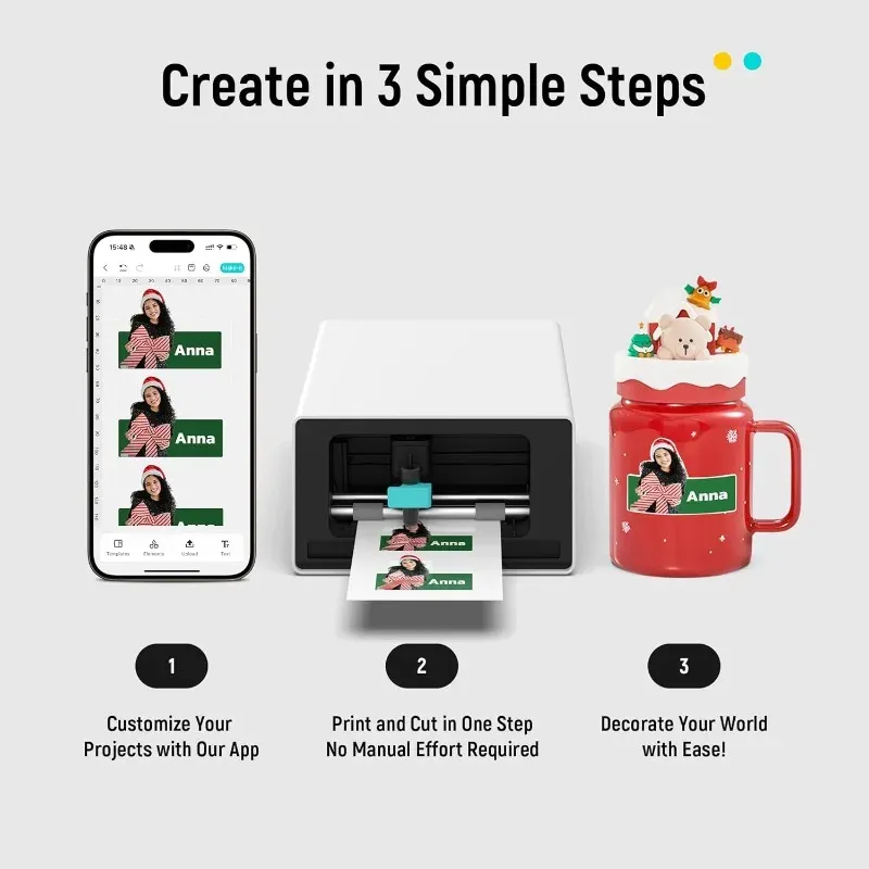Máquina de Fazer Adesivos PixC - Label Printer avaliação e preço