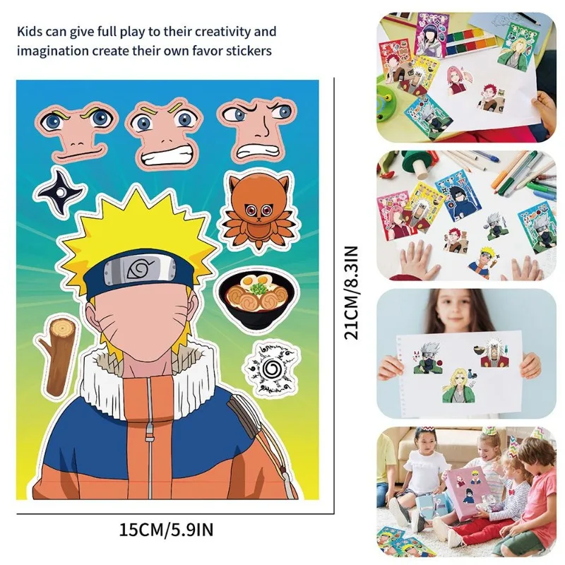 Adesivos de Naruto Uzumaki e N - Printer Paper avaliação e preço