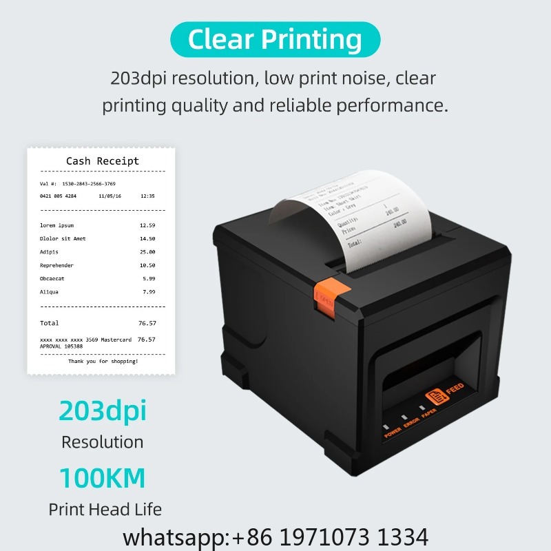 【POS-8360】Impressora de Recibo - Receipt Printer avaliação e preço