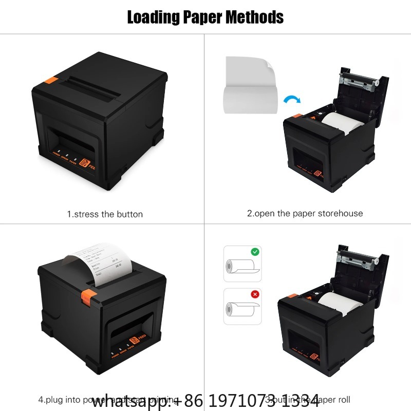【POS-8360】Impressora de Recibo - Receipt Printer avaliação e preço