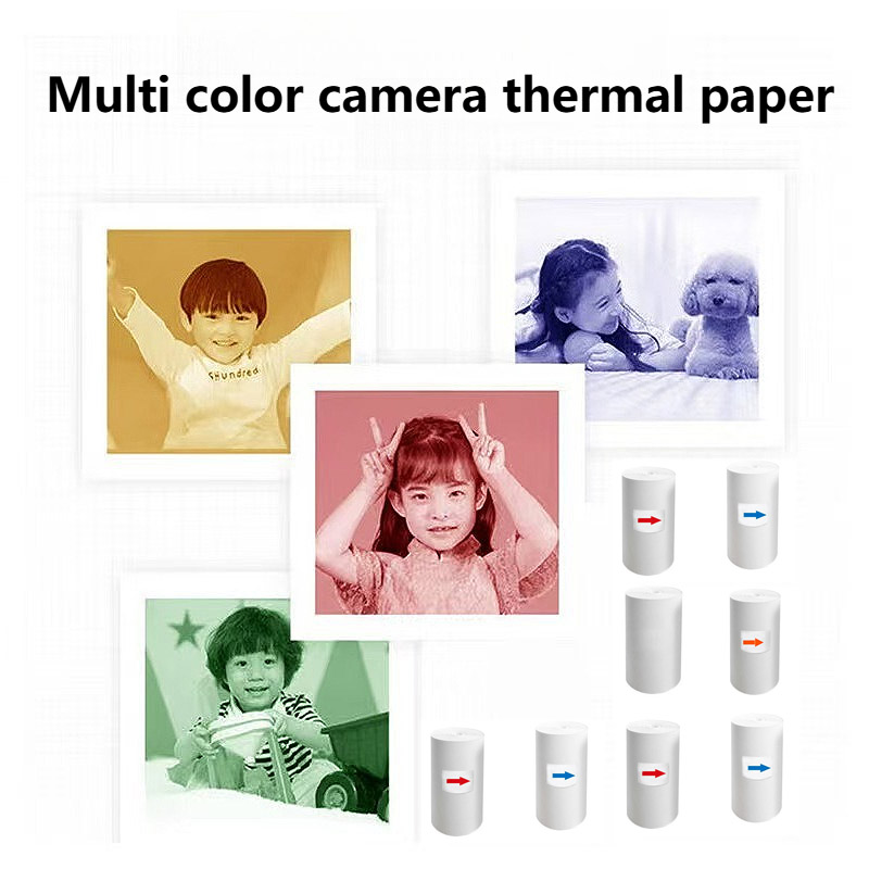 5 rolos adesivo térmico adesiv - Photo Printer avaliação e preço