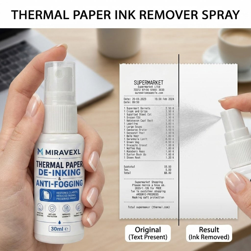 Spray Removedor de Tinta Térmi - Receipt Printer avaliação e preço