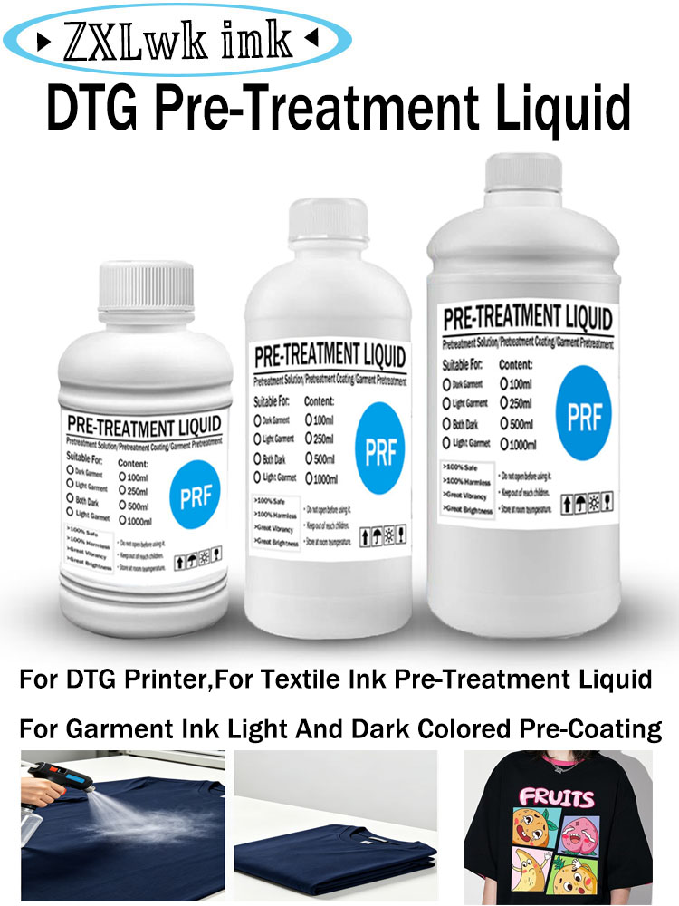 Líquido de Pré-Tratamento DTG, - Commercial Fabric Printing Machine avaliação e preço