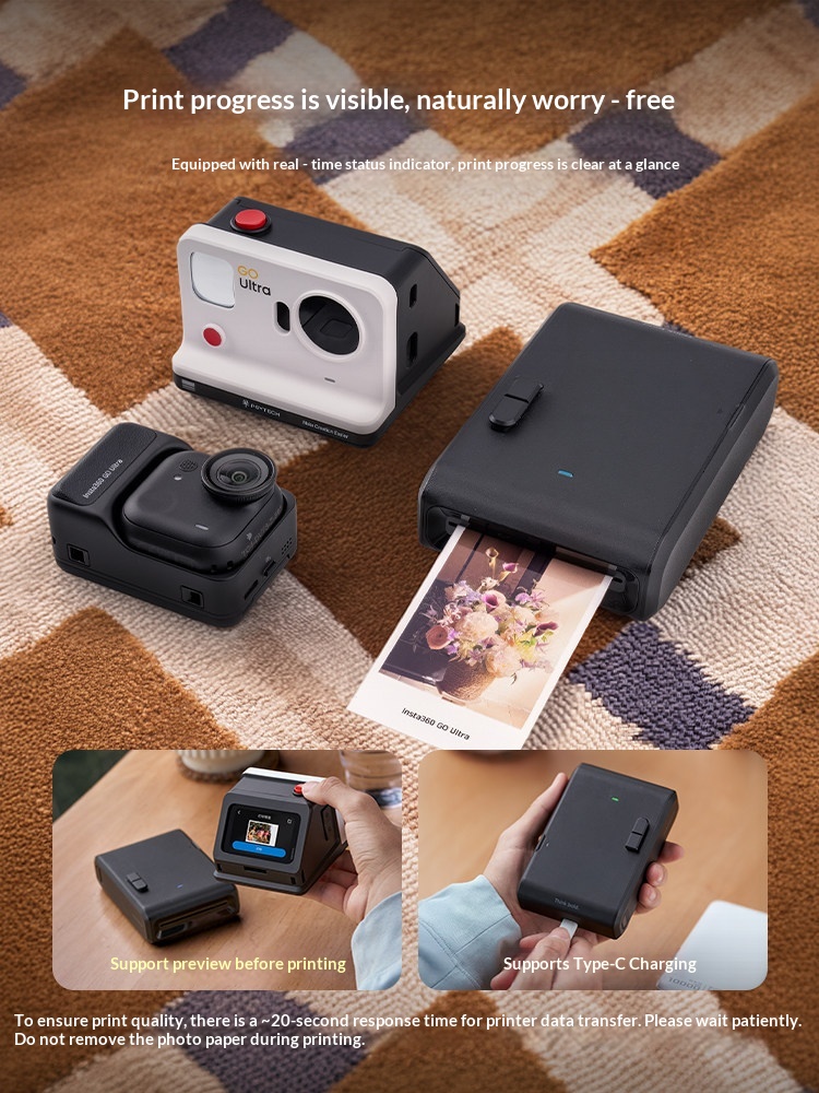 PGYTECH GO Ultra FunCam Box/Se - Photo Printer avaliação e preço