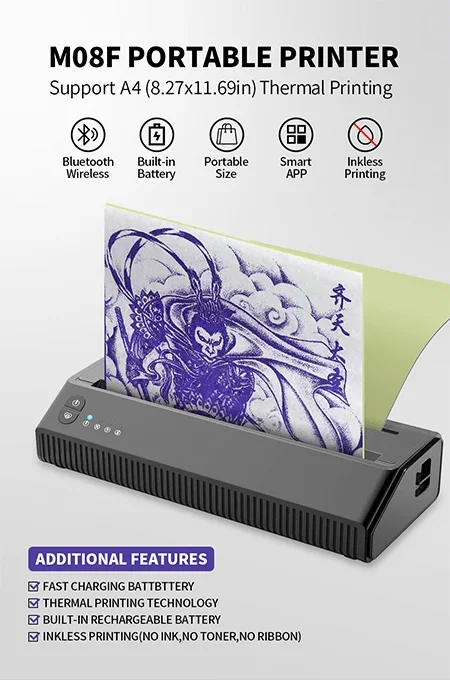 Máquina de transferência de ta - Thermal Printer avaliação e preço