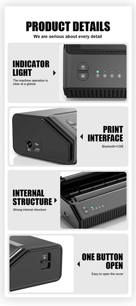 Máquina de transferência de ta - Thermal Printer avaliação e preço